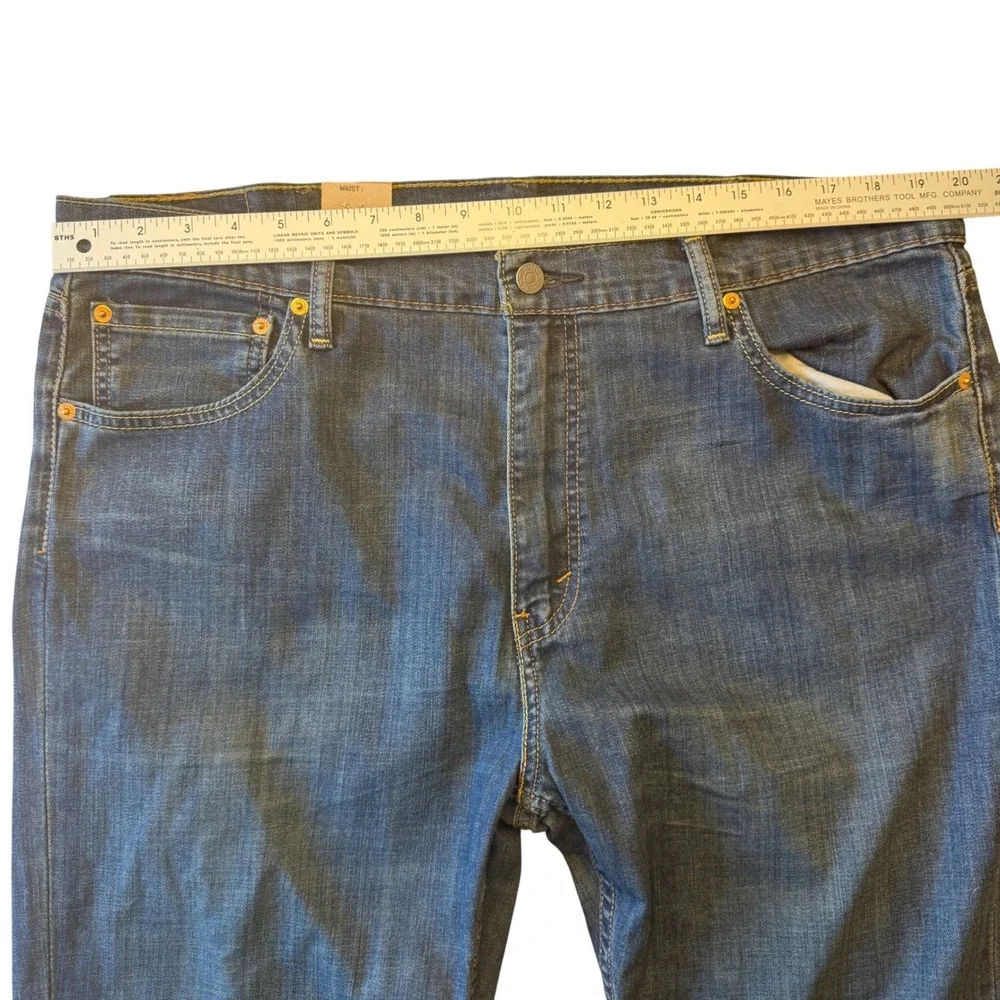 Levi's 527 Slim Bootcut Jeans Mens 40x30 Blue New Denim Stretch Pants 527-0534